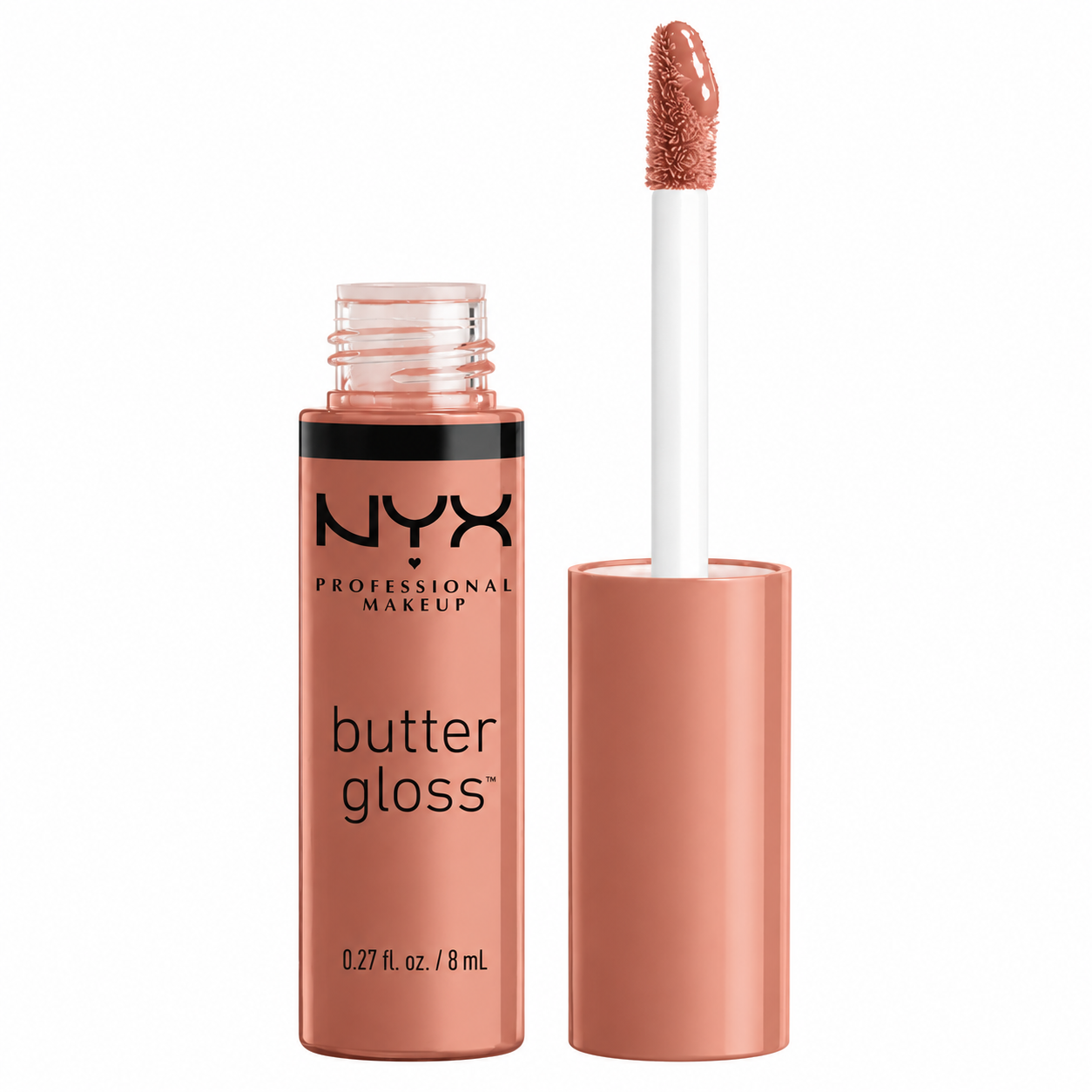 Labial Brillo NYX Professional Makeup Butter Gloss – Madeleine (Mid-Tone Nude) BLG14